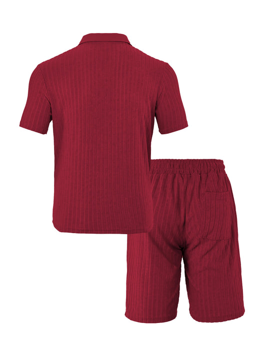 Conjunto Deportivo Casual Hombre Tela Transpirable Cuello Redondo - Image 23