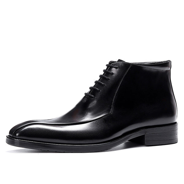 Zapatos de Cuero Genuino con Punta Fina para Hombre - Calzado Ejecutivo Premium