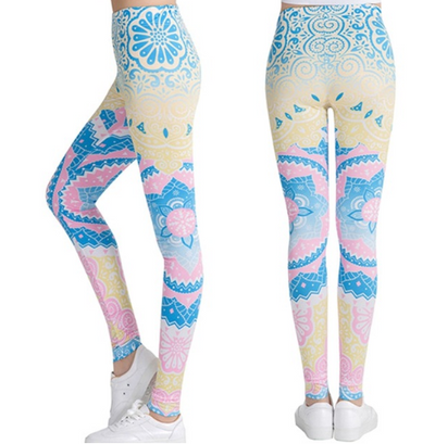 Leggins Yoga Estampados con Estiramiento Máximo para Mujer - Image 26