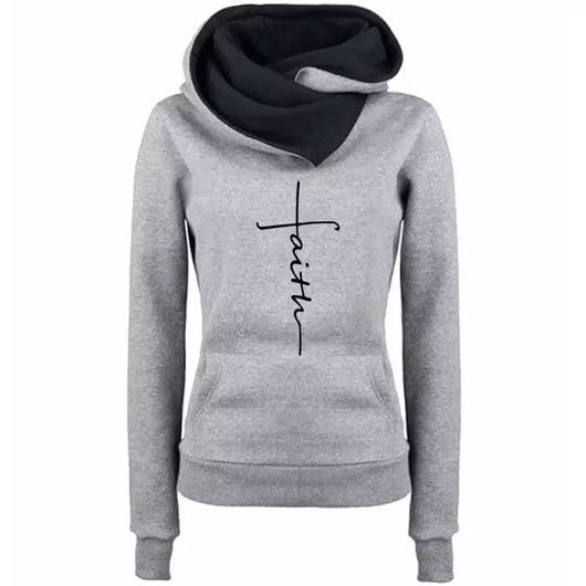 Sudadera con capucha y patrón de solapas bordadas - Image 13