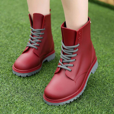 Zapatos Impermeables para Lluvia - Caña Baja Térmica
