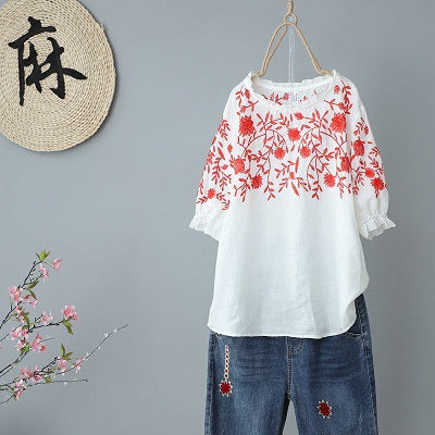 Camiseta Manga Larga con Cuello Texturizado - Image 5