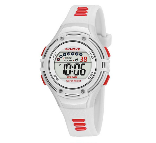 Reloj Deportivo Infantil SYNOKE Multifunción con Luz Nocturna y Alarma - Image 9