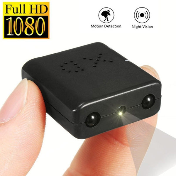 Cámara Mini 1080P Full HD con Visión Nocturna Infrarroja y Detección de Movimiento