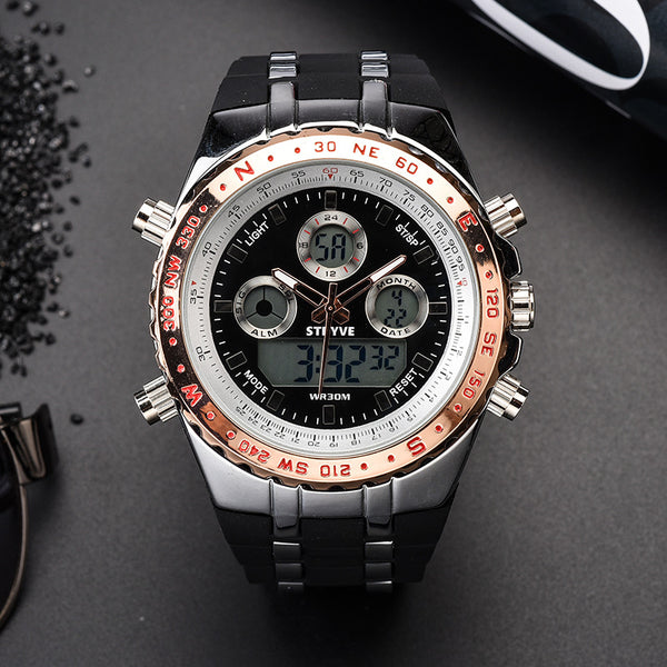 Reloj Deportivo Electrónico STRYVE 8002 para Hombre