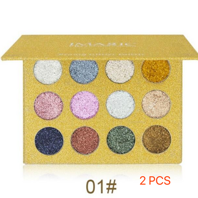 Paleta de 12 Sombras Eyeshadow Profesional - Image 10