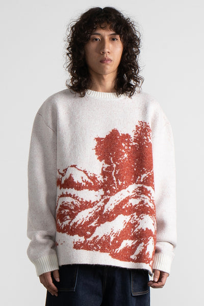 Suéter Casual para Hombre con Estampado de Paisaje - Image 5
