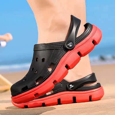 Sandalias Hombre Verano Tipo Zueco Baotou Outdoor Tendencia - Image 6