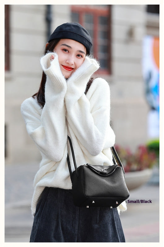 Bolsa Crossbody Tejida de Cuero Auténtico - Diseño Artesanal - Image 16
