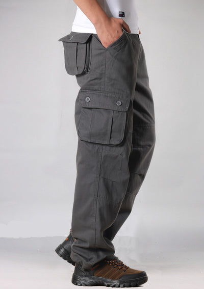 Pantalones de Trabajo Multibolsillos Hombre Cómodos y Resistentes - Image 8