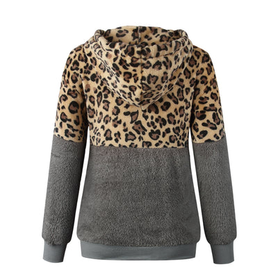Blusa con Estampado de Leopardo y Bolsillo con Cierre - Image 4