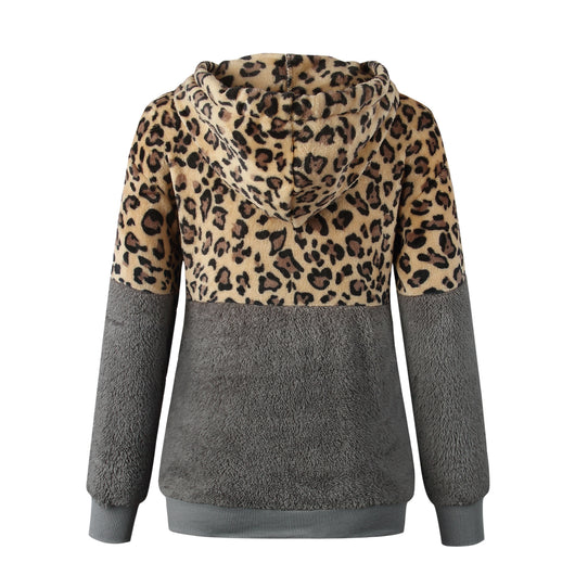 Blusa con Estampado de Leopardo y Bolsillo con Cierre - Image 4