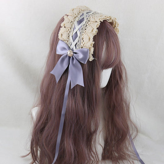 Diadema Lolita de Encaje Estilo Soft Girl Japonés - Image 35