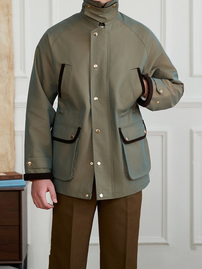 Chaqueta Vintage Impermeable para Aventuras al Aire Libre - Image 3