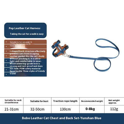Arnés de Tracción en I para Gatos - Chaleco Pectoral y Dorsal - Image 7