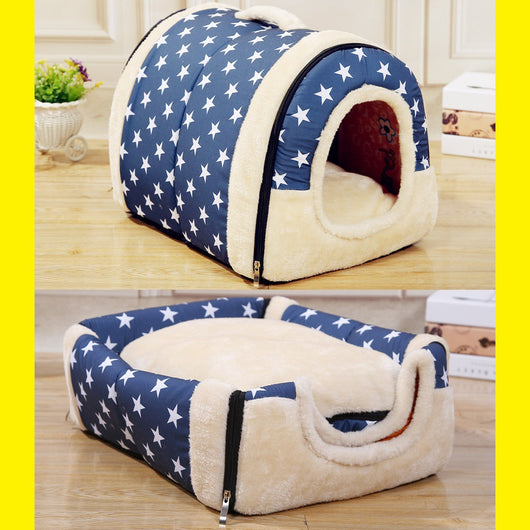 Cama Nido Portátil para Mascotas - Removible y Lavable - Image 10