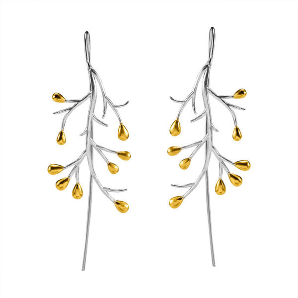 Aretes Étnicos Rama Artesanal - Image 10