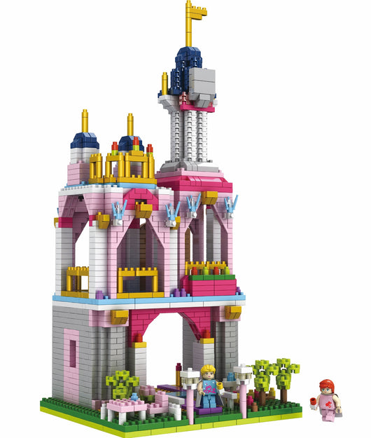 Castillo de Bloques para Niñas - Juguete Educativo de Construcción - Image 8
