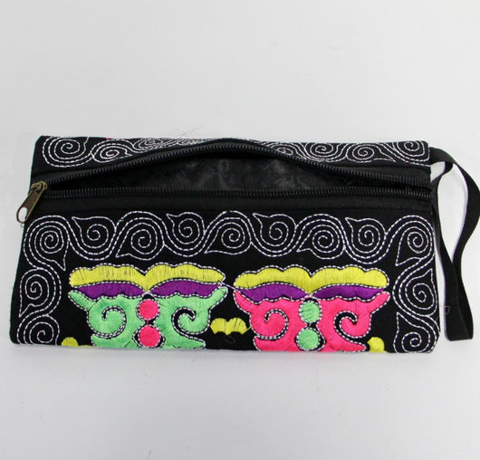 Cartera Étnica Artesanal Bordada - Bolso Vintage Tejido a Mano - Image 2