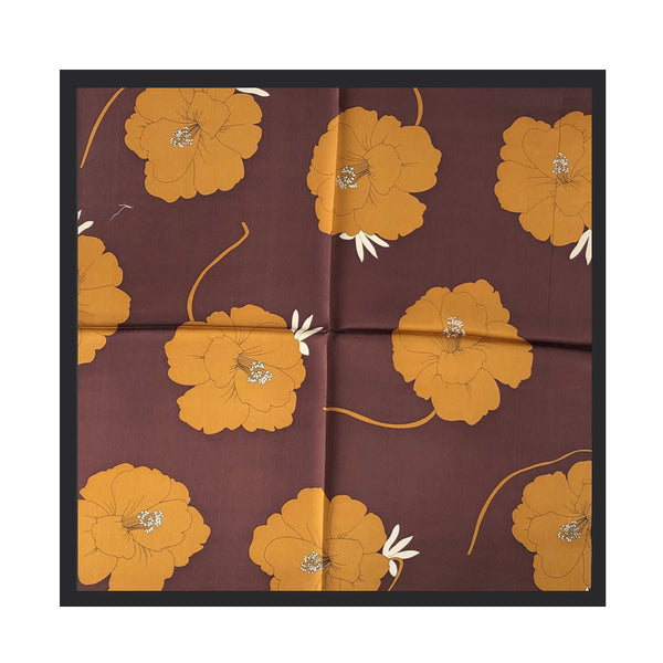 Pañuelo de Seda Estampado Floral - Image 12