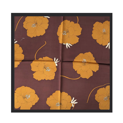 Pañuelo de Seda Estampado Floral - Image 12