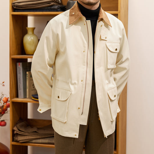 Abrigo Trench Grueso Retro Kaji - Image 3
