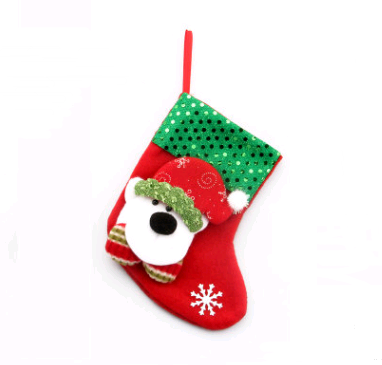 Set de Calcetines Navideños con Adornos Santa y Árbol - Bolsa de Regalo - Image 4