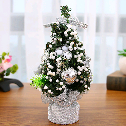 Árbol de Navidad Miniatura 20cm - Decoración Navideña de Escritorio - Image 14