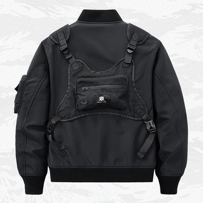 Chaqueta Funcional para Hombre Primavera Otoño con Múltiples Bolsillos - Image 2