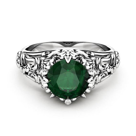 Anillo de Dama con Circonita Esmeralda - Image 10