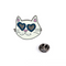 Cute cartoon dripping cat brooch 4style