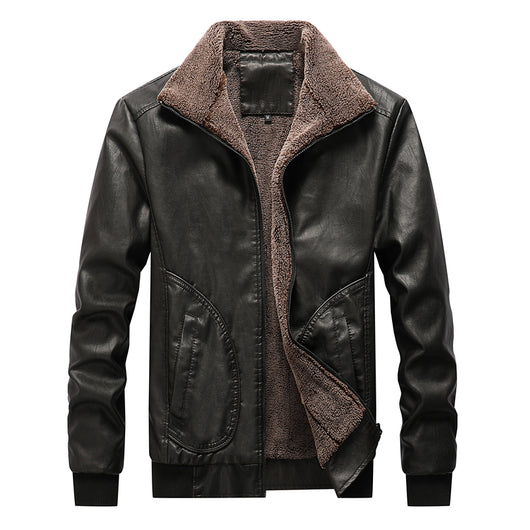 Chaqueta de Invierno Mountainskin PU para Hombre - Abrigo Grueso y Cálido - Image 2