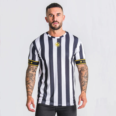 Playera Deportiva de Rayas con Secado Rápido - Image 10