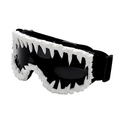 Gafas de Sol Reflectantes con Efecto Resina Brillante - Estilo Hip-Hop Rock - Image 7
