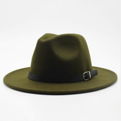 Sombrero de Lana Jazz Unisex - Estilo Clásico para Parejas - Image 3