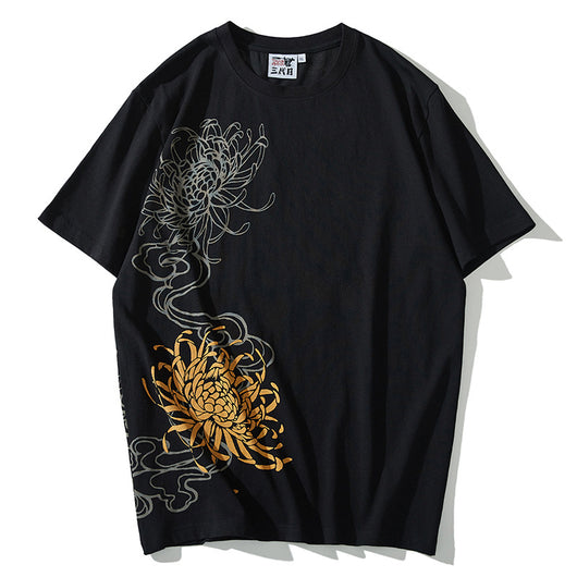 Playera Manga Corta Tatuaje Personalidad para Hombre - Image 5