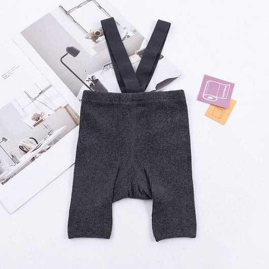 Pantalón Corto Bebé Cintura Alta con Tirantes Ajustables - Image 27