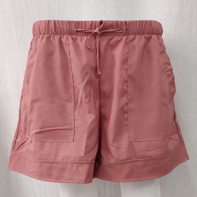 Shorts Anchos de Cintura Alta con Cordón y Encaje - Image 3
