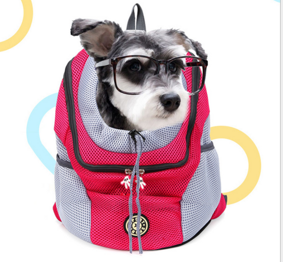 Mochila Portátil para Mascotas - Bolsa de Transporte para Gatos y Perros