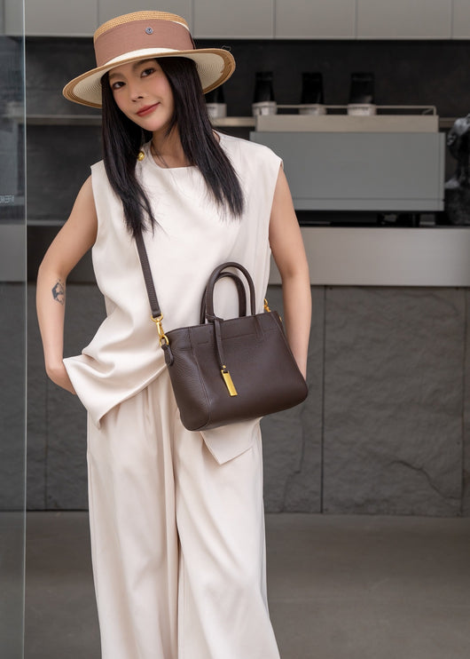 Bolso de Cuero Genuino Portátil para Mujer - Elegancia y Funcionalidad - Image 32