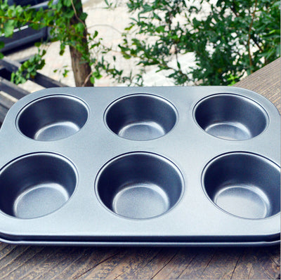 Bandeja Redonda para Hornear 6 Cupcakes - Molde Antiadherente de Calidad Profesional - Image 2