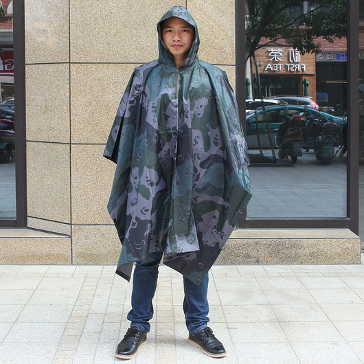 Poncho Impermeable para Escalada y Aventura al Aire Libre - Image 11