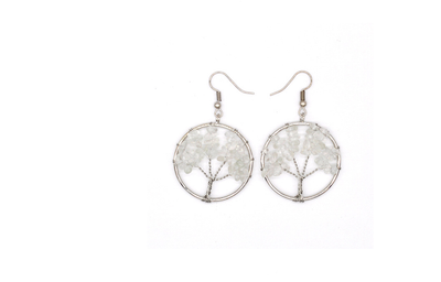 Pendientes Árbol de los Deseos con Cristales Naturales - Image 10