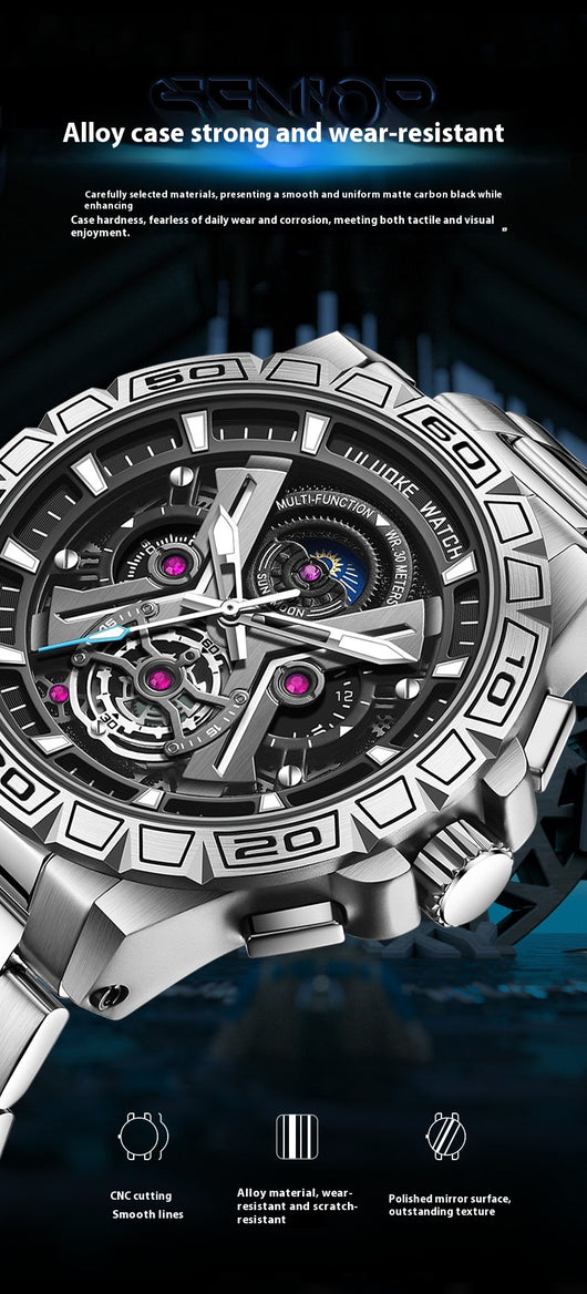 Reloj Inteligente Hueco Luminoso Resistente al Agua - Image 8
