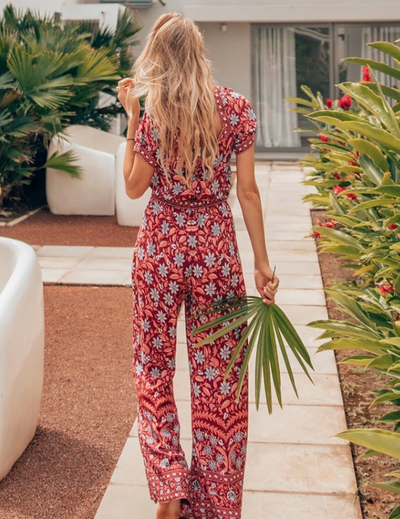 Jumpsuit de Verano con Mangas Cortas - Image 3