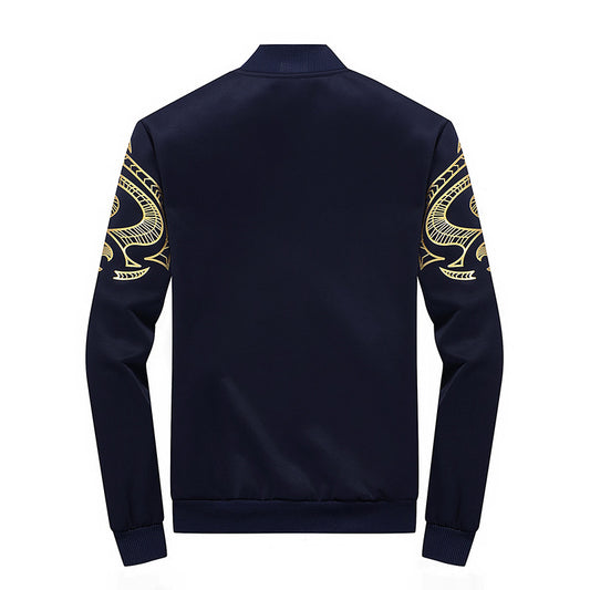 Chaqueta Deportiva Casual de Manga Larga para Hombre - Suéter Elegante Otoño - Image 2