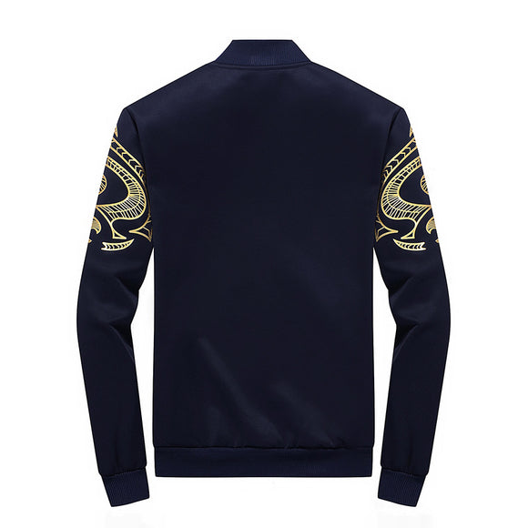 Chaqueta Deportiva Casual de Manga Larga para Hombre - Suéter Elegante Otoño