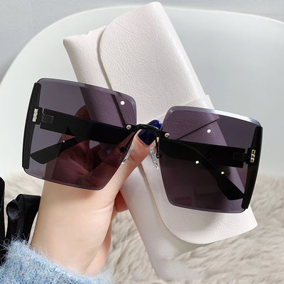 Gafas de Sol Cuadradas Coreanas con Protección UV - Image 10