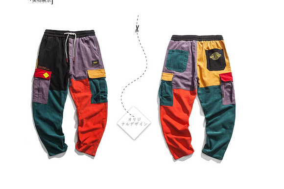 Pantalones Overol Hombre Verano Casual Hip-Hop Tendencia