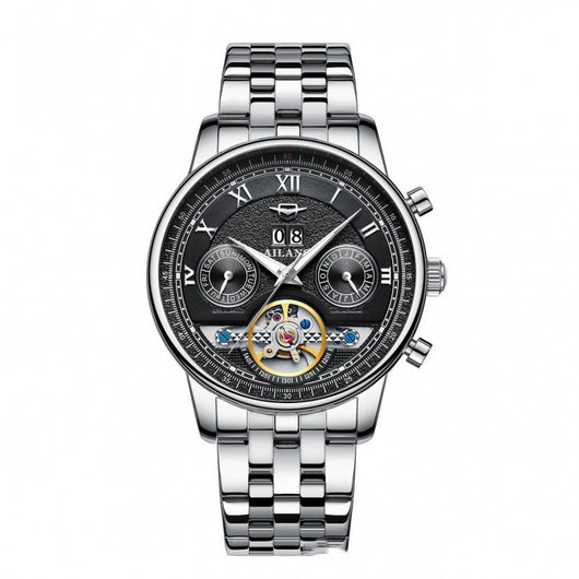Reloj Automático para Hombre con Fases Lunares y Diseño Empresarial - Image 16